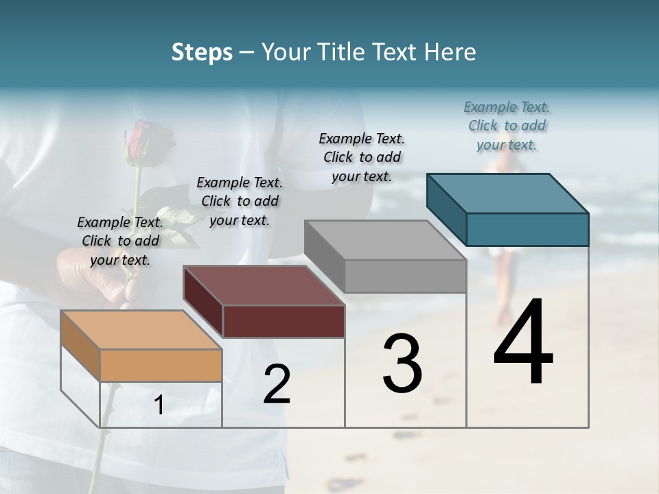 Wave Bliss Seashore PowerPoint Template