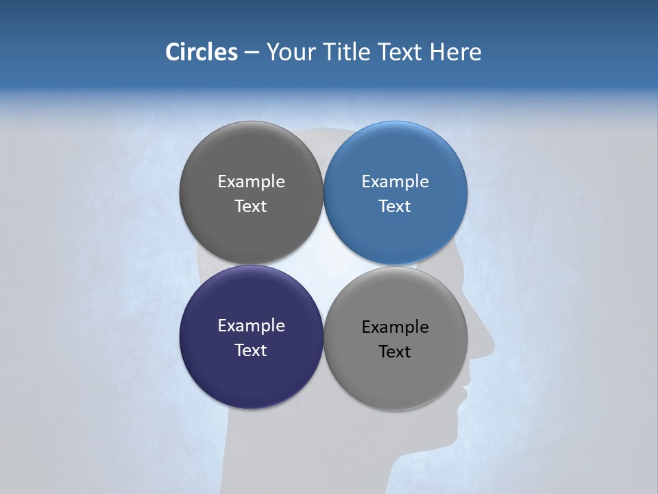 Mental Hole Damage PowerPoint Template