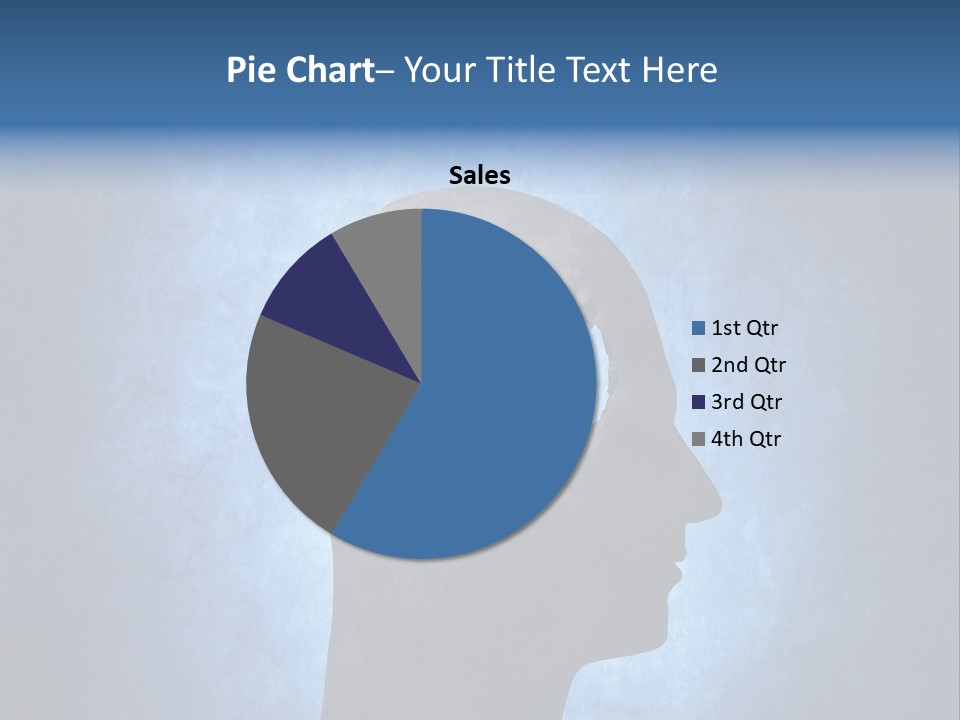 Mental Hole Damage PowerPoint Template