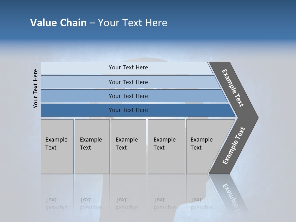 Mental Hole Damage PowerPoint Template