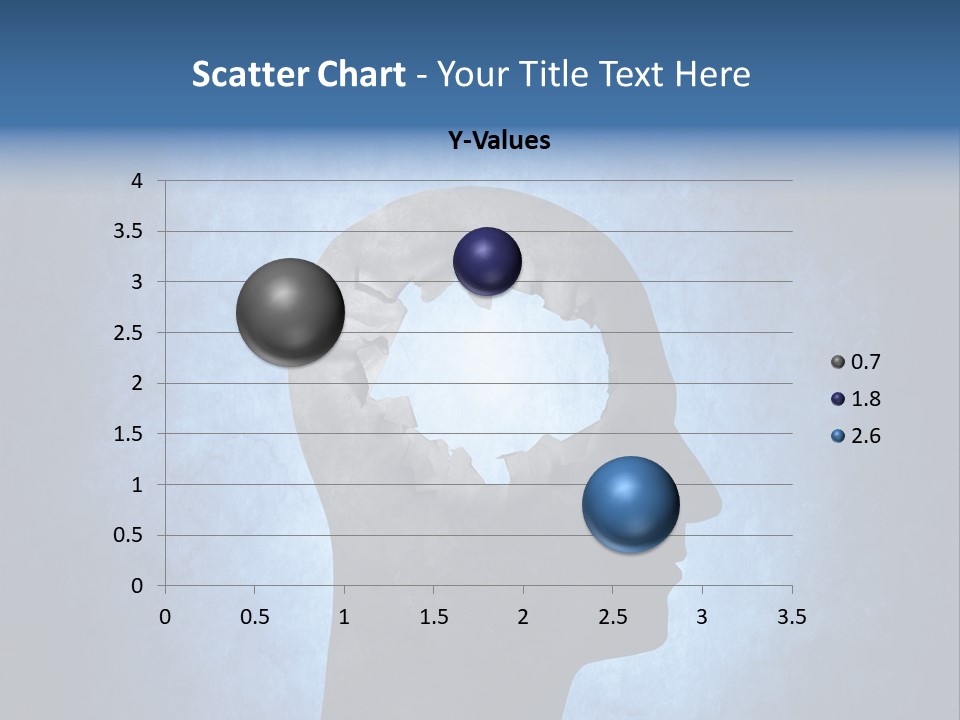 Mental Hole Damage PowerPoint Template