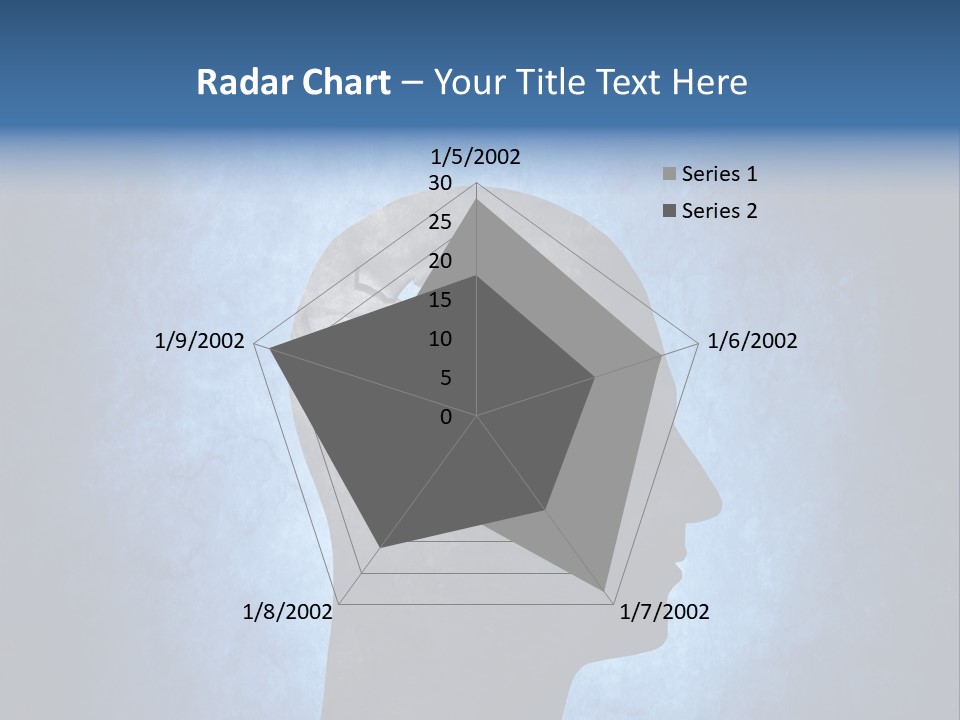 Mental Hole Damage PowerPoint Template