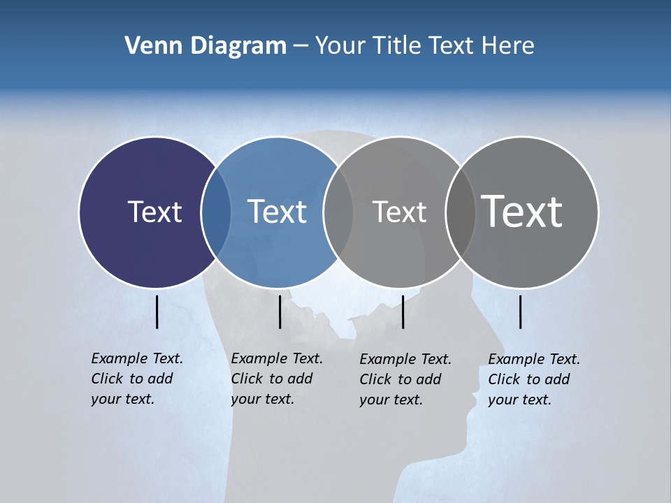Mental Hole Damage PowerPoint Template