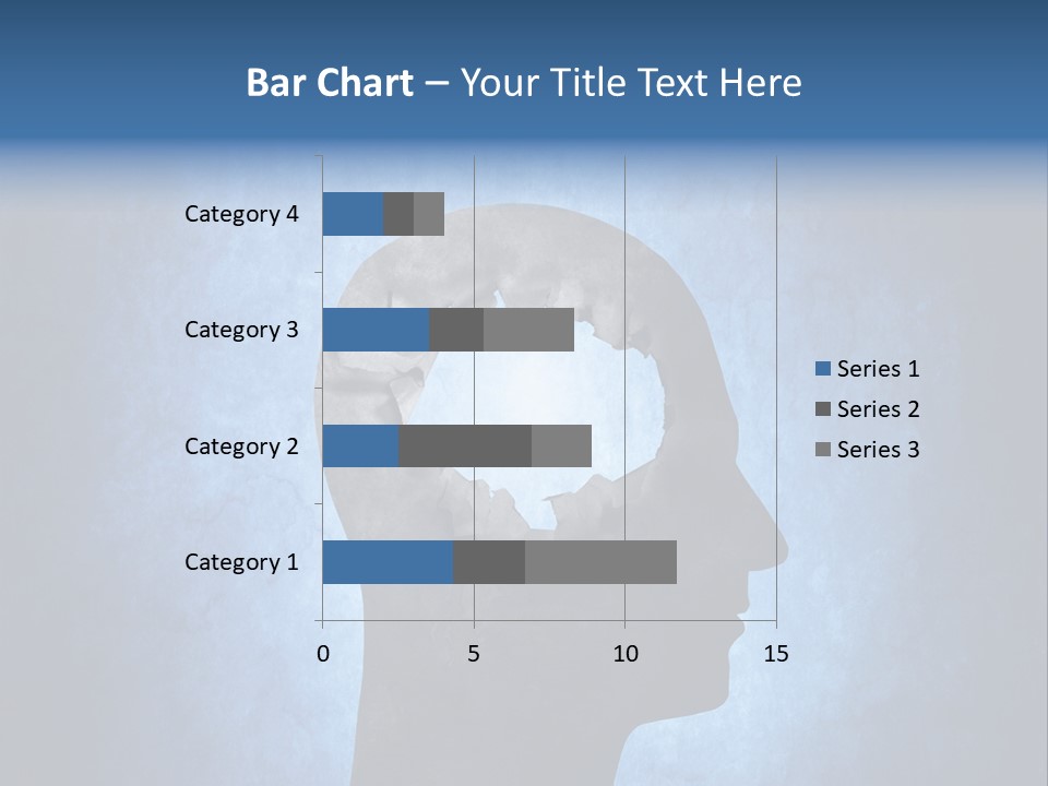 Mental Hole Damage PowerPoint Template