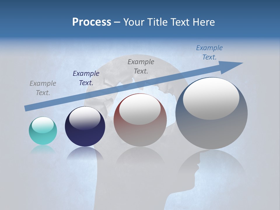 Mental Hole Damage PowerPoint Template