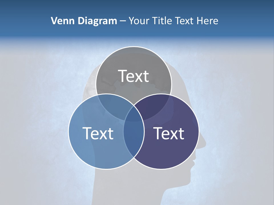 Mental Hole Damage PowerPoint Template