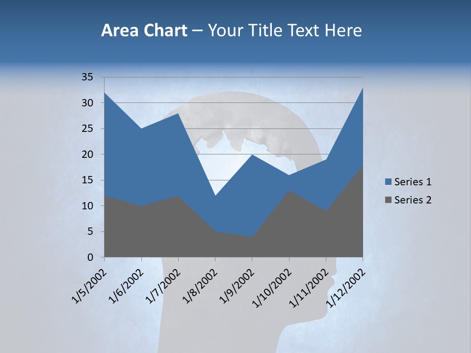 Mental Hole Damage PowerPoint Template