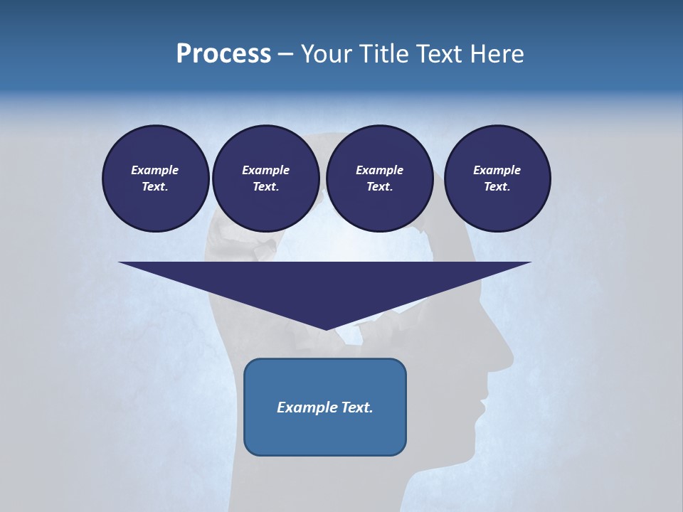 Mental Hole Damage PowerPoint Template