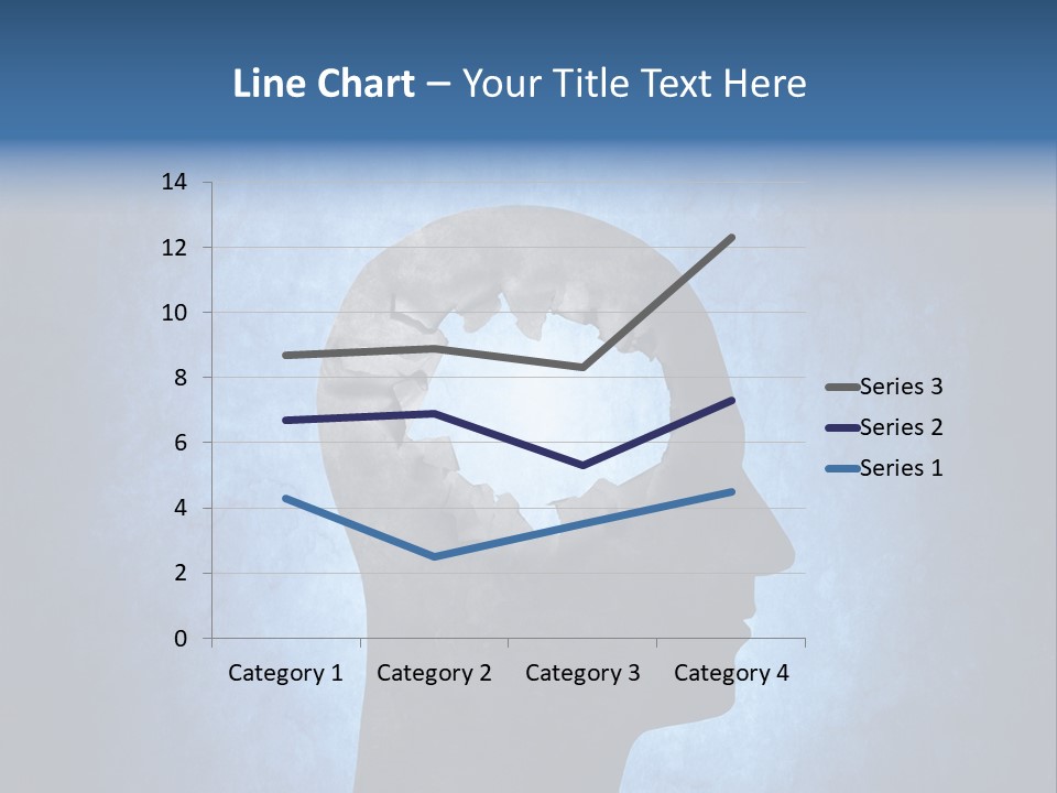 Mental Hole Damage PowerPoint Template