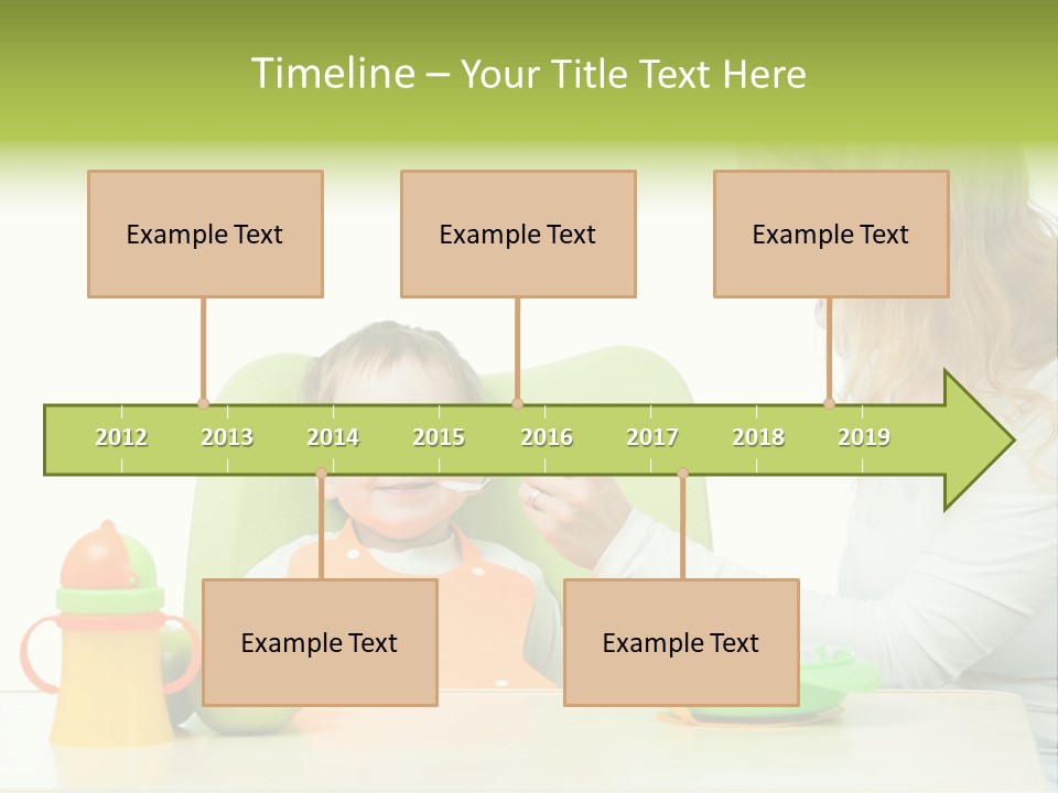 Dinner Woman People PowerPoint Template