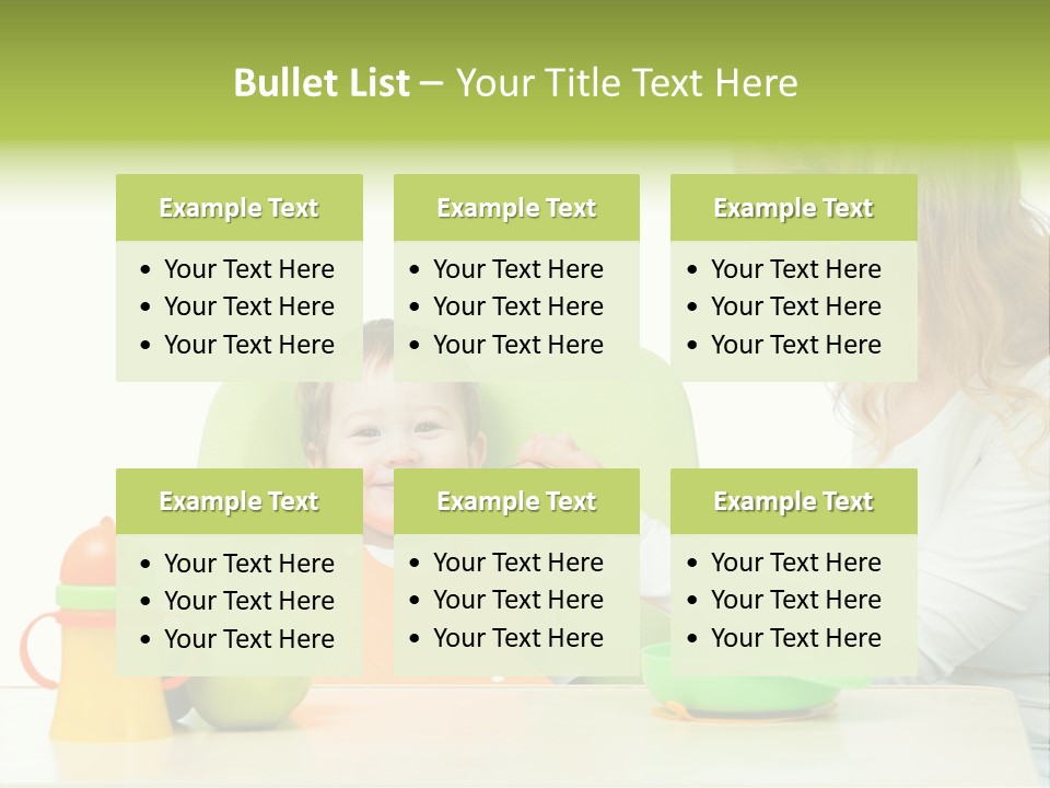 Dinner Woman People PowerPoint Template