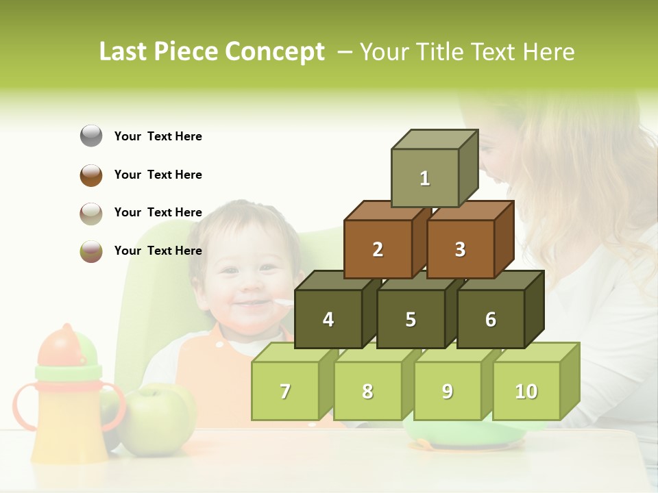 Dinner Woman People PowerPoint Template