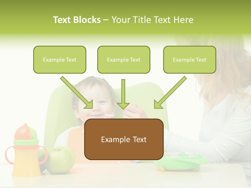 Dinner Woman People PowerPoint Template