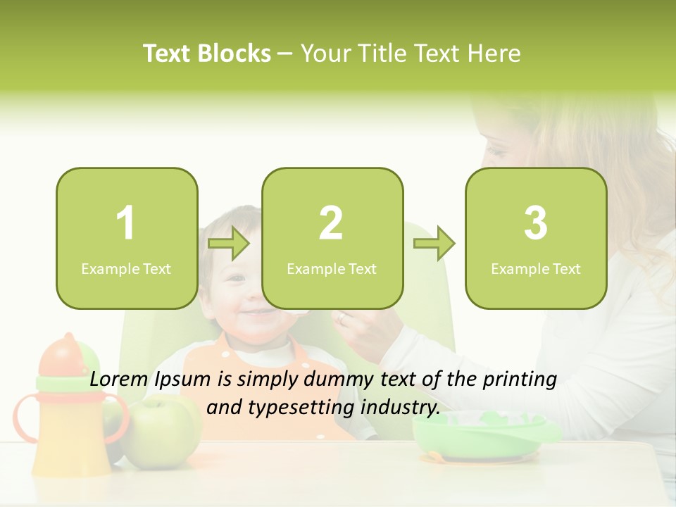 Dinner Woman People PowerPoint Template