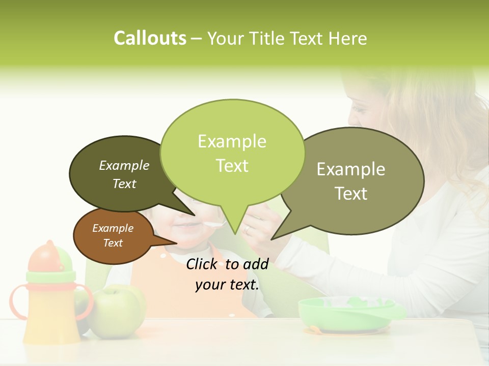 Dinner Woman People PowerPoint Template