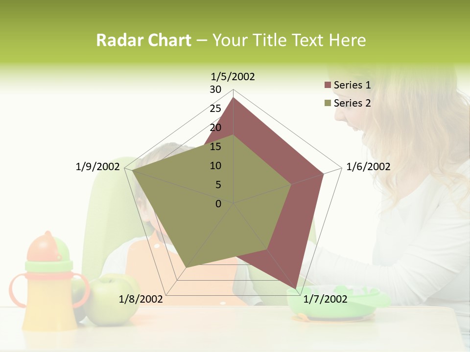 Dinner Woman People PowerPoint Template
