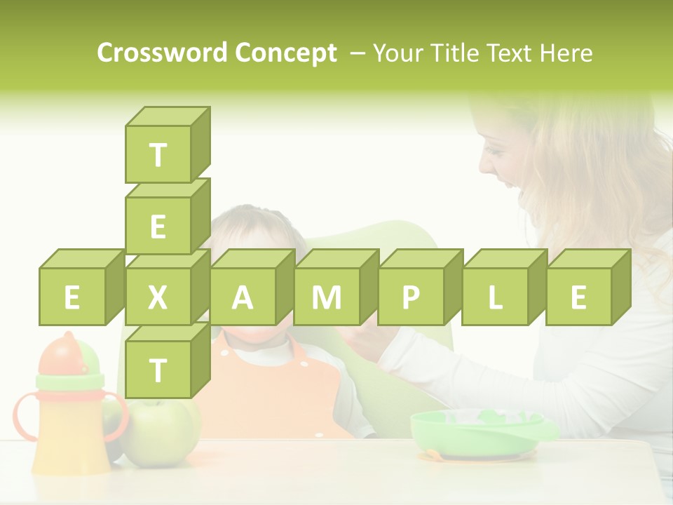 Dinner Woman People PowerPoint Template