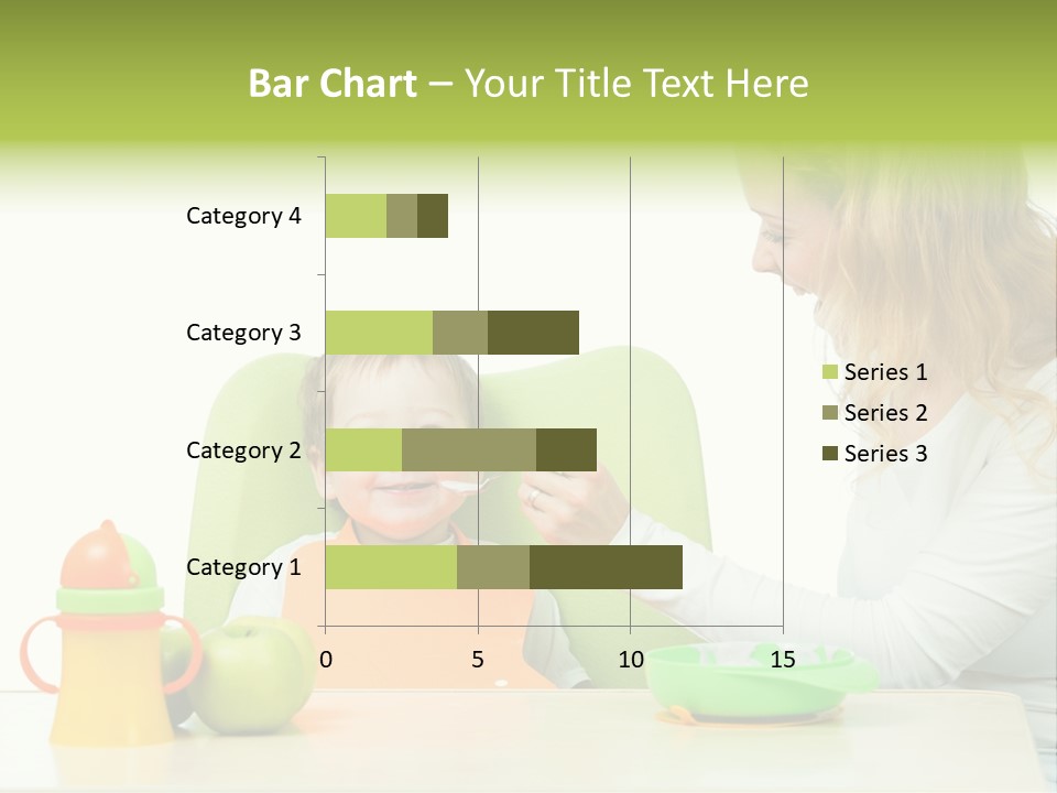 Dinner Woman People PowerPoint Template