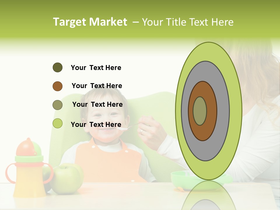 Dinner Woman People PowerPoint Template