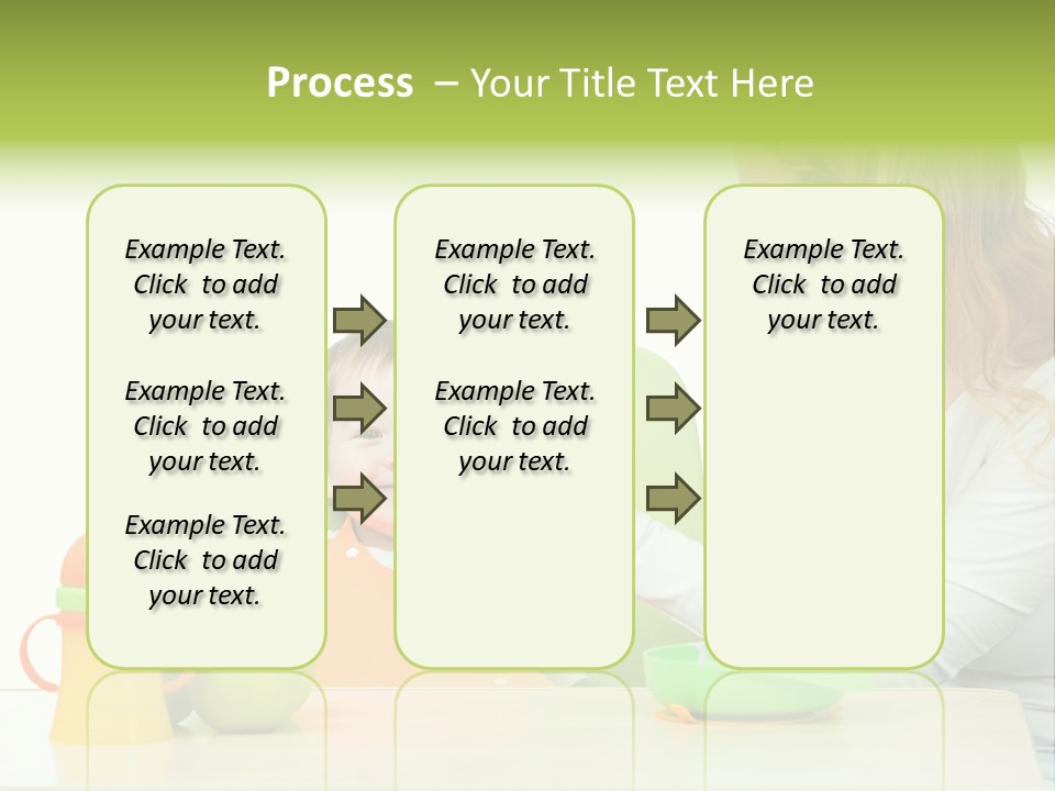 Dinner Woman People PowerPoint Template