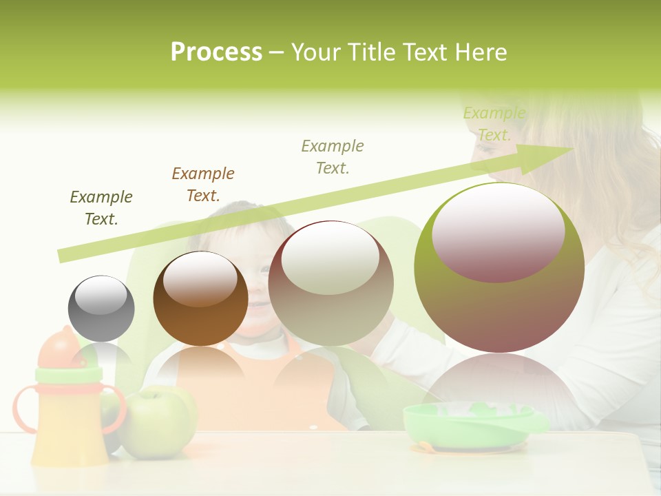 Dinner Woman People PowerPoint Template