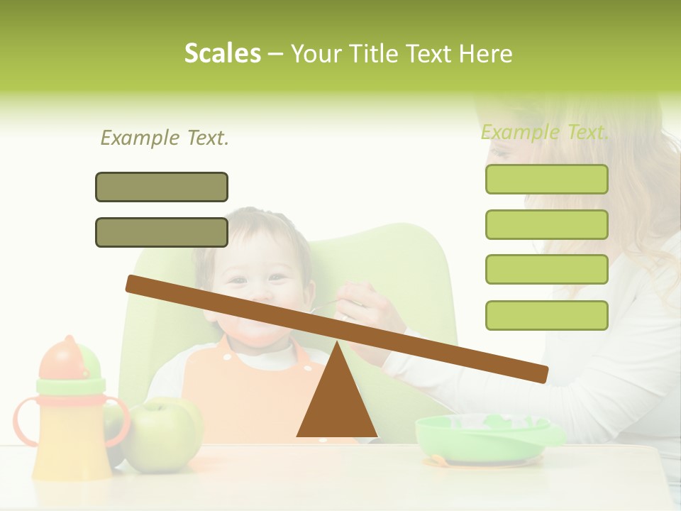 Dinner Woman People PowerPoint Template