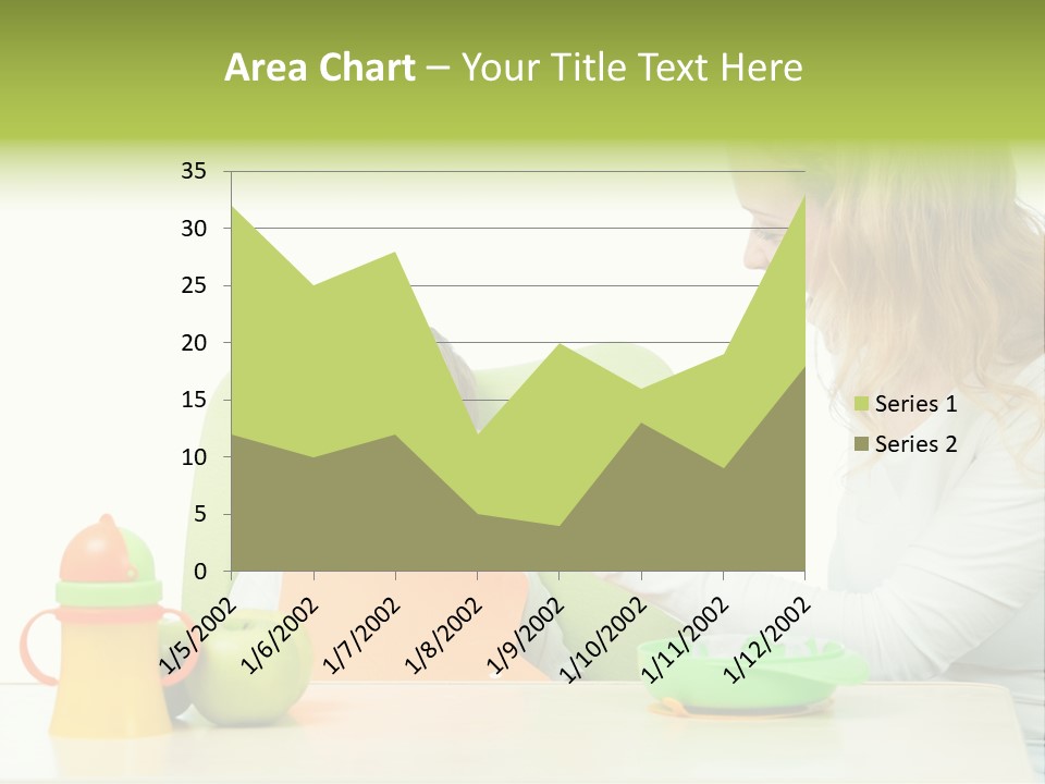 Dinner Woman People PowerPoint Template