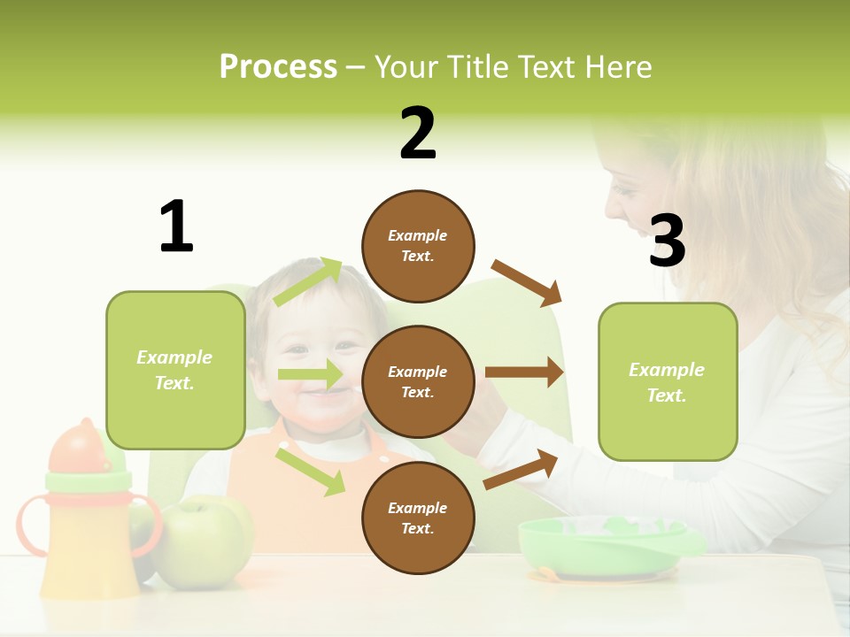 Dinner Woman People PowerPoint Template