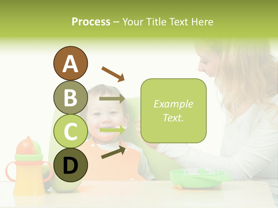 Dinner Woman People PowerPoint Template