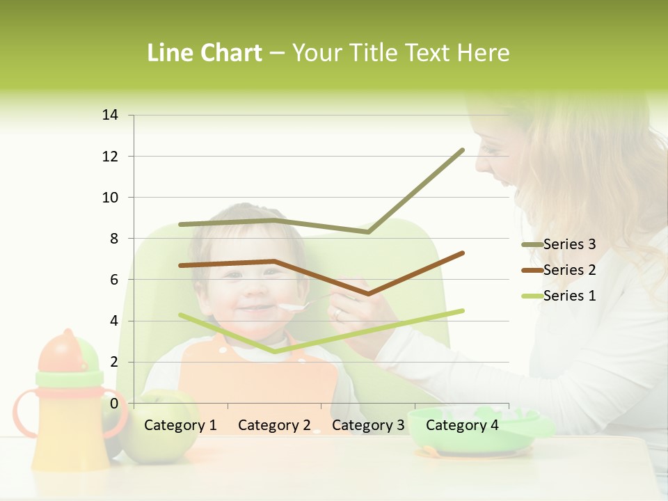 Dinner Woman People PowerPoint Template