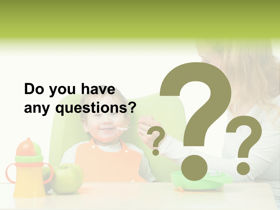 Dinner Woman People PowerPoint Template