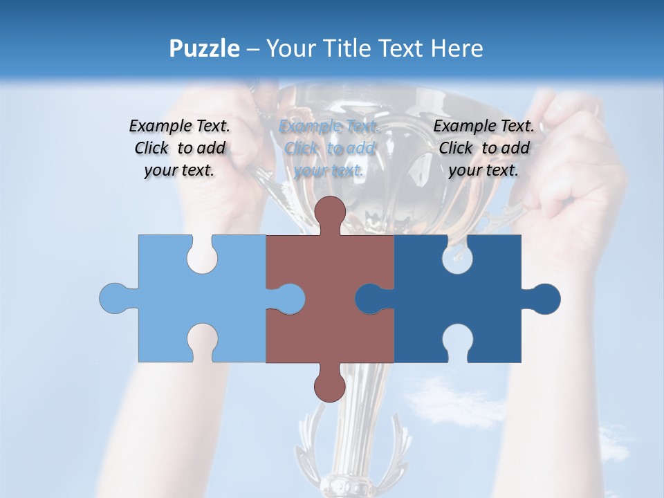 Honour Winner Heaven PowerPoint Template