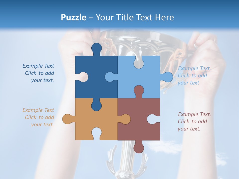 Honour Winner Heaven PowerPoint Template