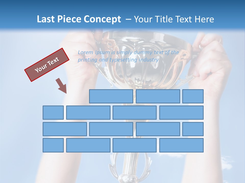 Honour Winner Heaven PowerPoint Template