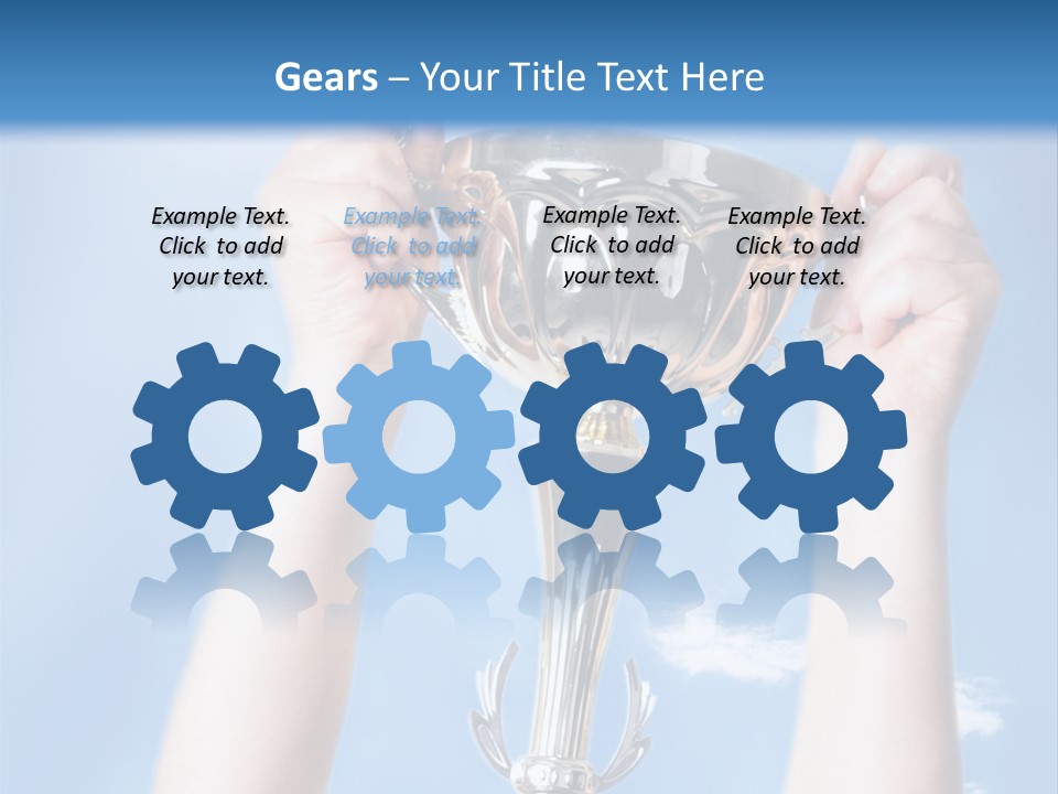 Honour Winner Heaven PowerPoint Template