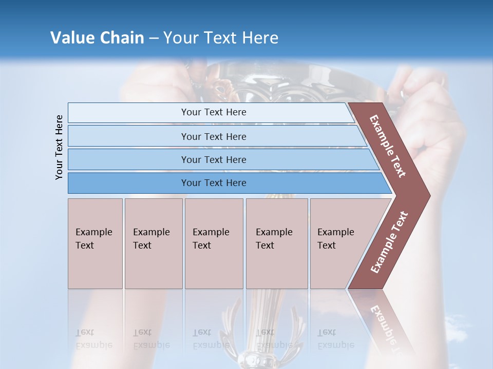 Honour Winner Heaven PowerPoint Template