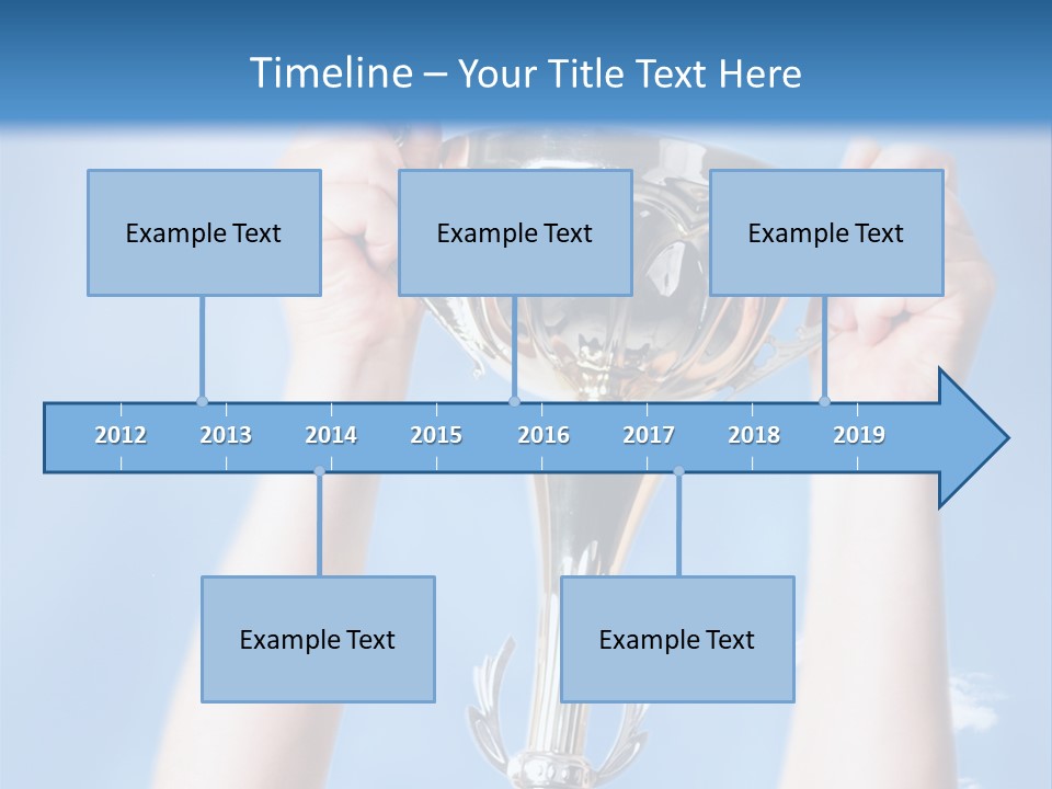 Honour Winner Heaven PowerPoint Template