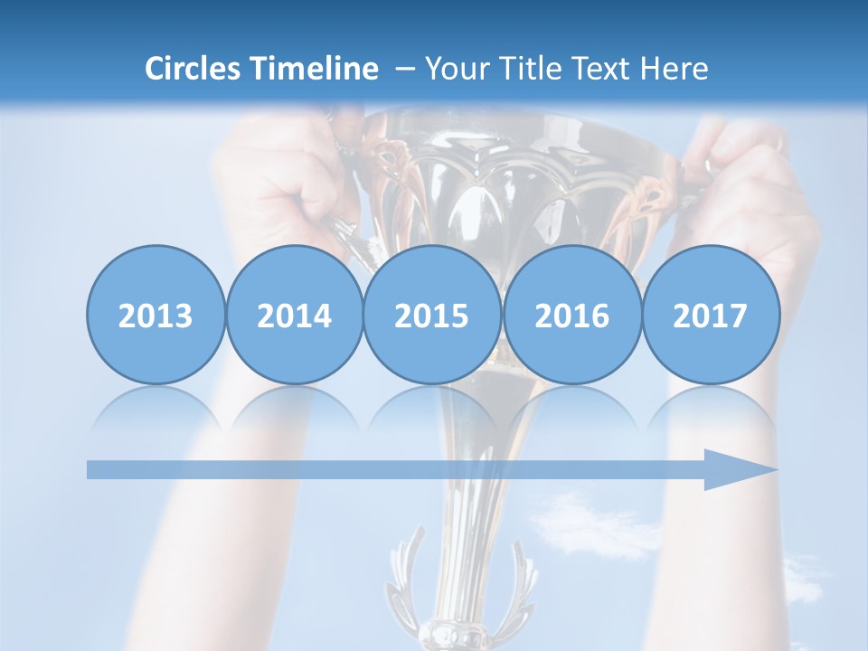 Honour Winner Heaven PowerPoint Template