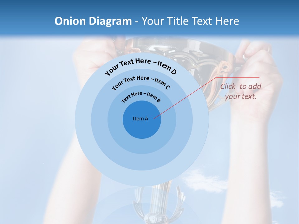 Honour Winner Heaven PowerPoint Template