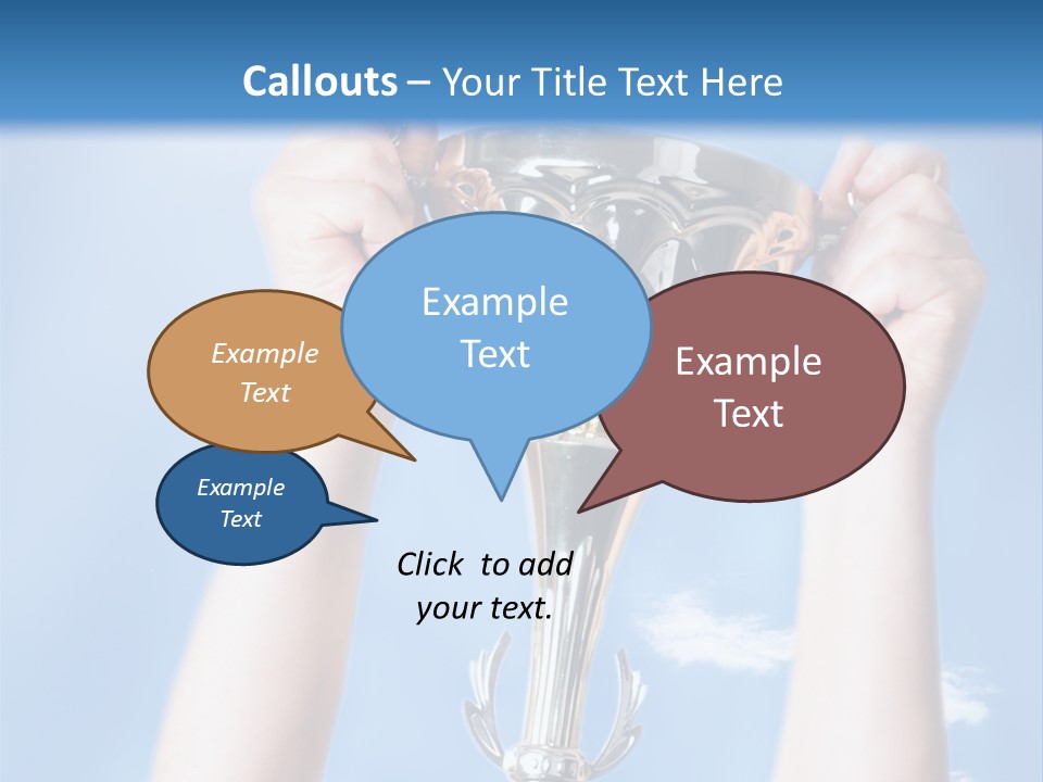 Honour Winner Heaven PowerPoint Template