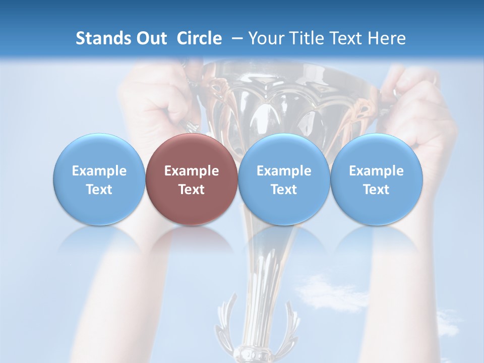 Honour Winner Heaven PowerPoint Template