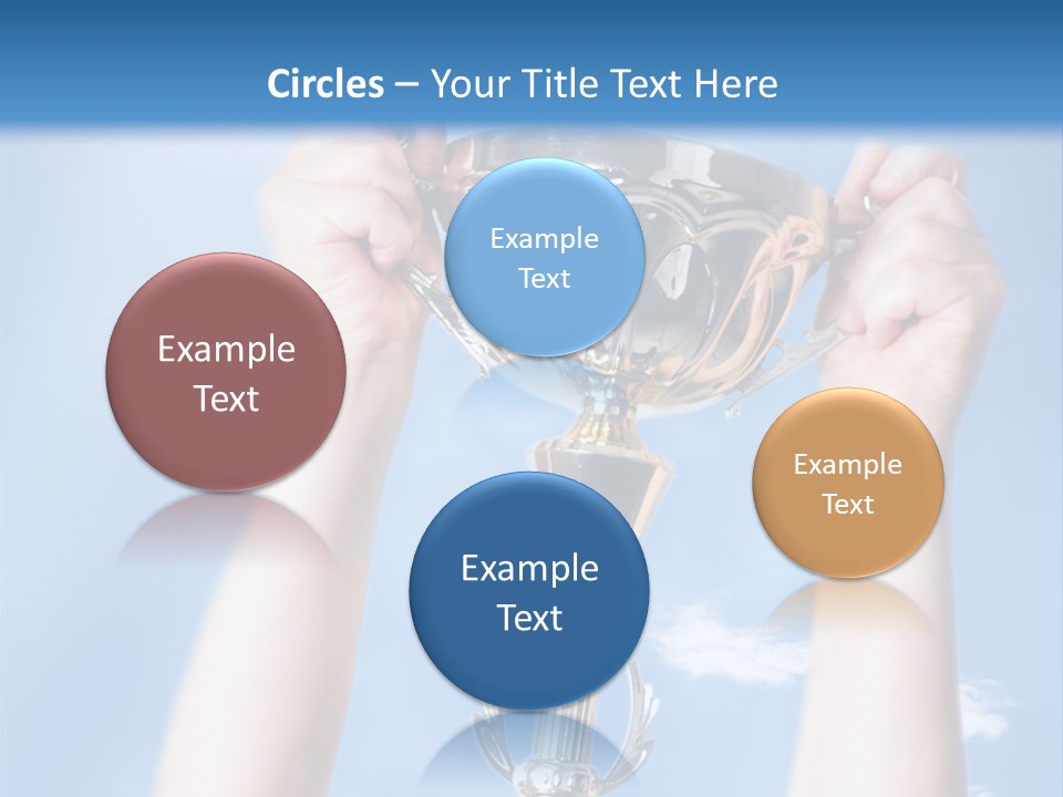 Honour Winner Heaven PowerPoint Template