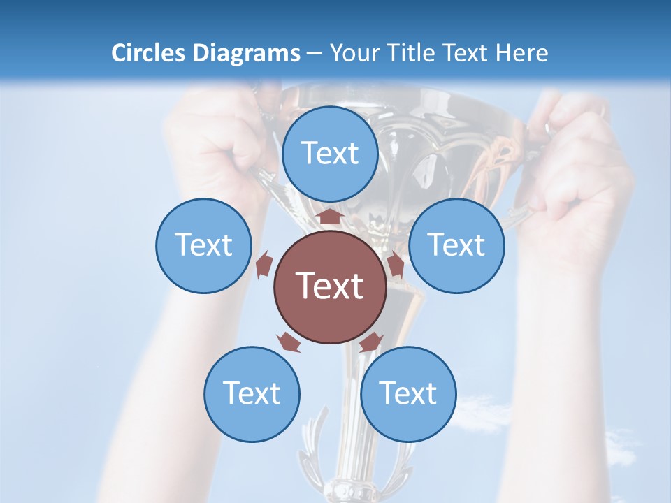 Honour Winner Heaven PowerPoint Template