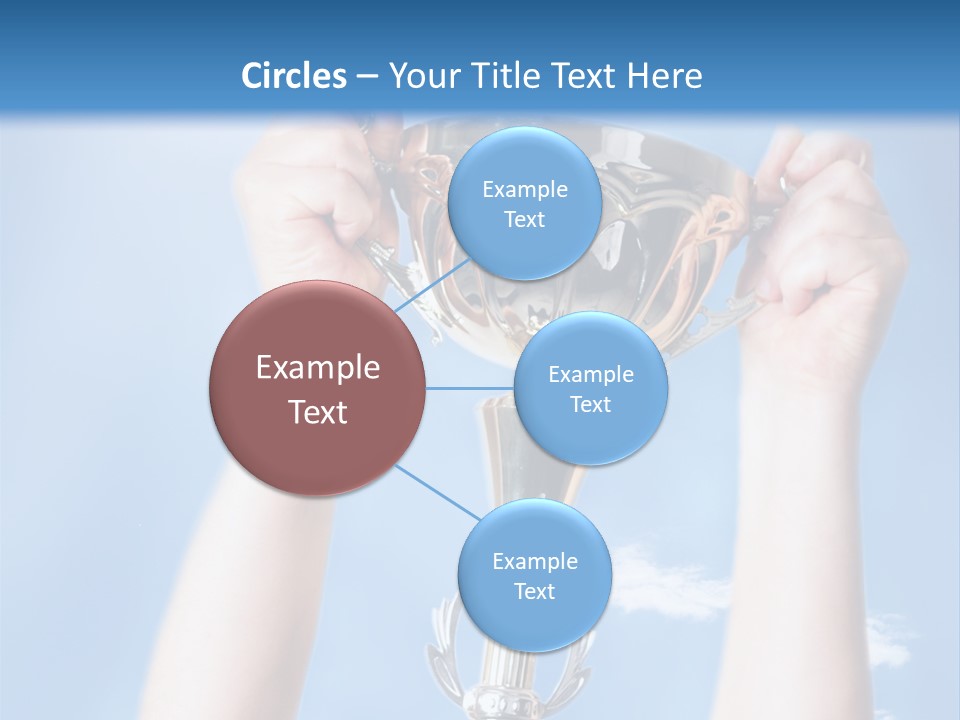Honour Winner Heaven PowerPoint Template