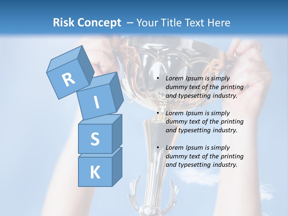 Honour Winner Heaven PowerPoint Template