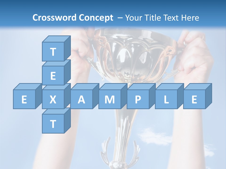Honour Winner Heaven PowerPoint Template