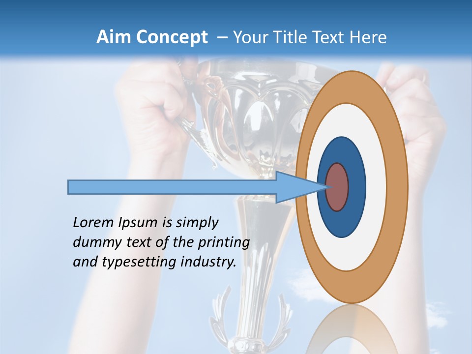 Honour Winner Heaven PowerPoint Template