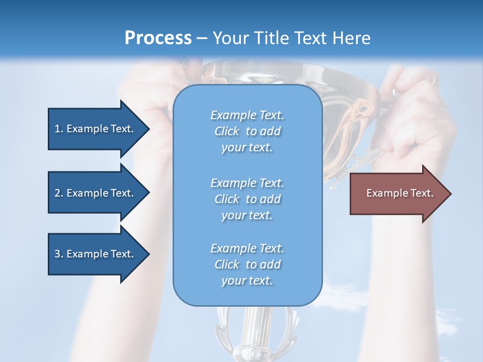 Honour Winner Heaven PowerPoint Template