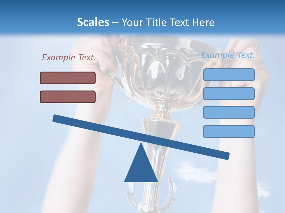 Honour Winner Heaven PowerPoint Template