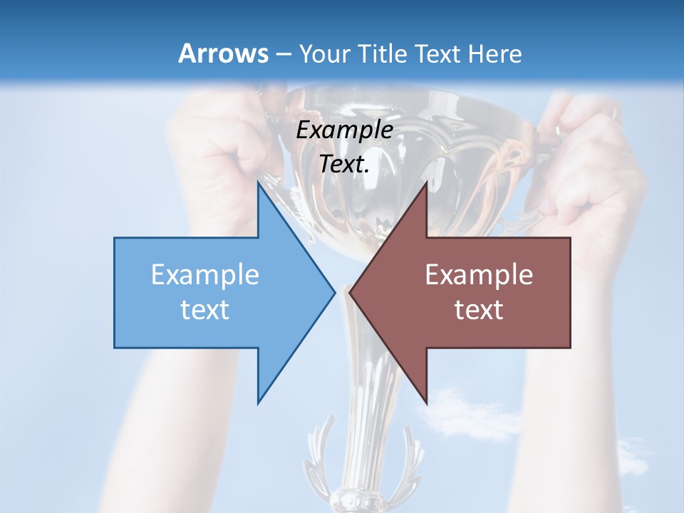 Honour Winner Heaven PowerPoint Template